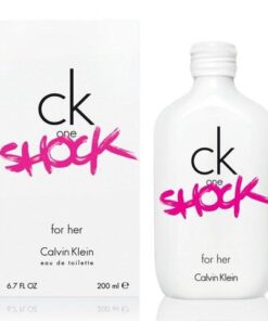 CALVIN KLEIN CK ONE SHOCK MUJER 200 ML EDT