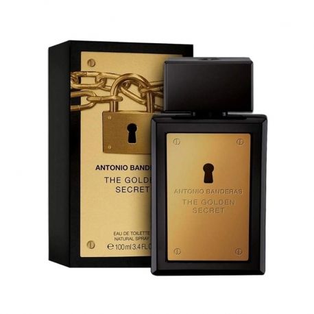 Mecánico Sensible biografía ANTONIO BANDERAS THE GOLDEN SECRET HOMBRE 100 ML EDT - Perfumes Aqua