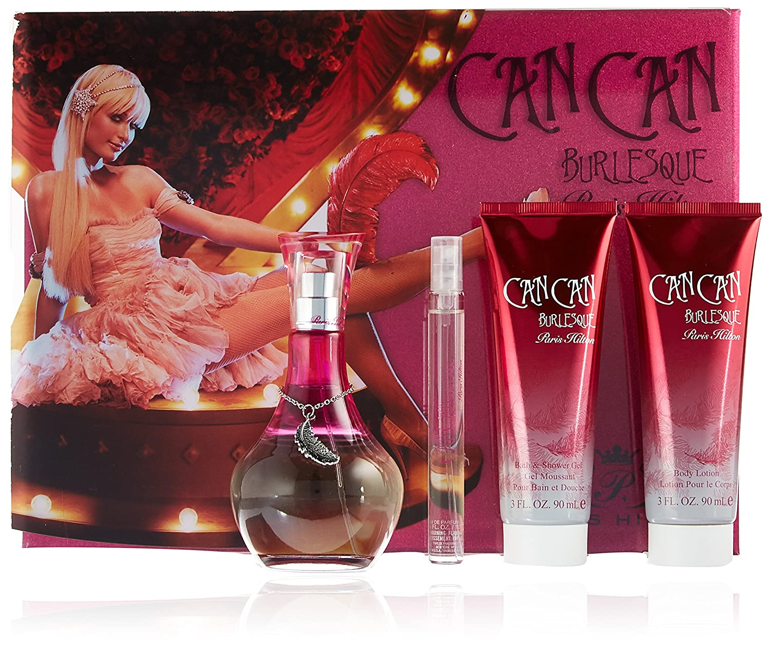 Set de fragancia Eau de parfum Paris Hilton Can Can para mujer