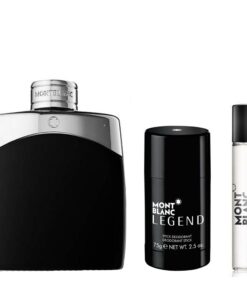 ESTUCHE MONT BLANC LEGEND (3 PIEZAS TRAVEL)