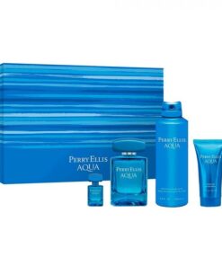 ESTUCHE PERRY ELLIS AQUA (4 PIEZAS)