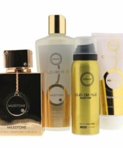 ESTUCHE ARMAF CLUB DE NUIT MILESTONE (4 PIEZAS)