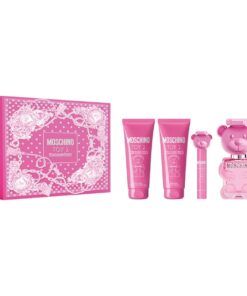 ESTUCHE MOSCHINO TOY 2 BUBBLE MUJER (4 PIEZAS)