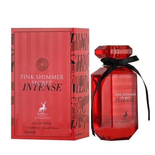 MAISON ALHAMBRA PINK SHIMMER SECRET INTENSE 100 ML EDP - Perfumes Aqua
