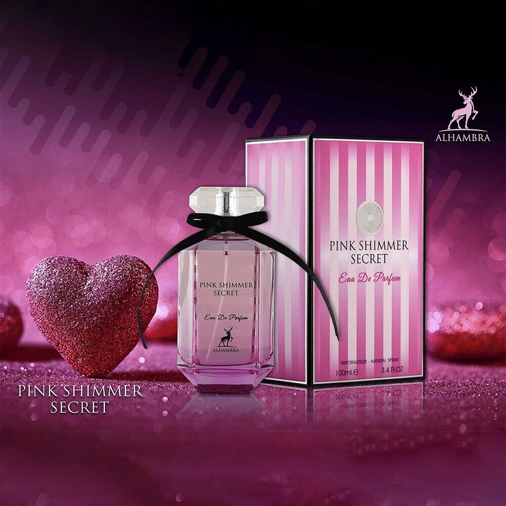 MAISON ALHAMBRA PINK SHIMMER SECRET 100 ML EDP - Perfumes Aqua