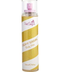 BODY MIST AQUOLINA PINK SUGAR SUNSHINE 8 OZ