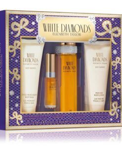 ESTUCHE ELIZABETH TAYLOR WHITE DIAMONDS (4 PIEZAS)