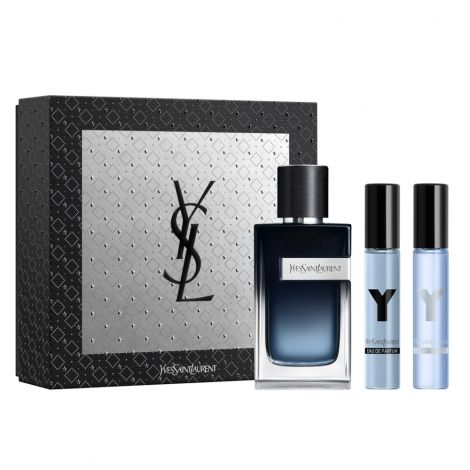 ESTUCHE Yves SAINT LAURENT Y (3 PIEZAS)