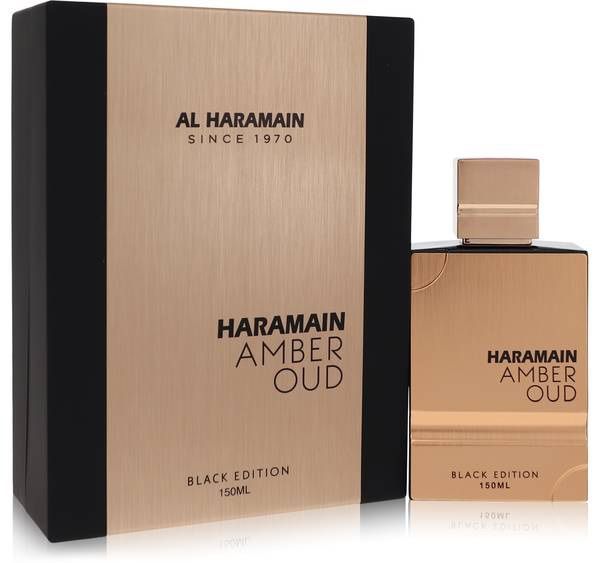 AL HARAMAIN AMBER OUD BLACK UNISEX 150 ML EDP Perfumes Aqua