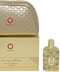 ESTUCHE AL HARAMAIN ORIENTICA ROYAL AMBER (4 PIEZAS)