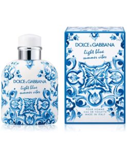 DOLCE GABBANA LIGHT BLUE SUMMER VIBES HOMBRE 125 ML EDT