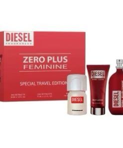 ESTUCHE DIESEL ZERO PLUS MUJER (3 PIEZAS)