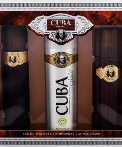 ESTUCHE CUBA GOLD HOMBRE (3 PIEZAS)