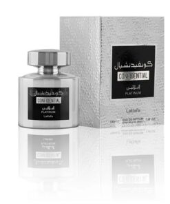 LATTAFA CONFIDENTIAL PLATINUM UNISEX 100 ML EDP