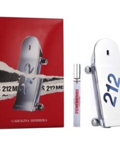 ESTUCHE CAROLINA HERRERA 212 MEN HEROES FOREVER YOUNG (2 PIEZAS)