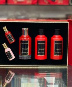 ESTUCHE BHARARA SCARLET UNISEX (5 PIEZAS)