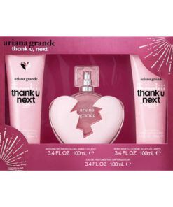 ESTUCHE ARIANA GRANDE THANK U, NEXT (3 PIEZAS)