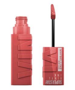 MAQUILLAJE MAYBELLINE (LABIAL LIQUIDO SUPER STAY VINYL INK) (75 HOT)E-33