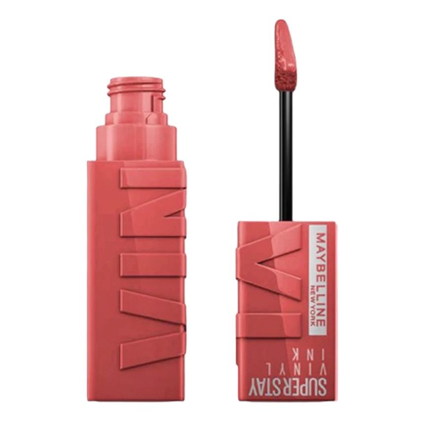 MAQUILLAJE MAYBELLINE (LABIAL LIQUIDO SUPER STAY VINYL INK) (75 HOT)E-33