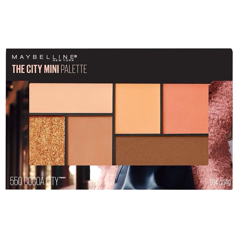 MAQUILLAJE MAYBELLINE (SOMBRAS CITY MINI) (COCOA CITY 550-E4)