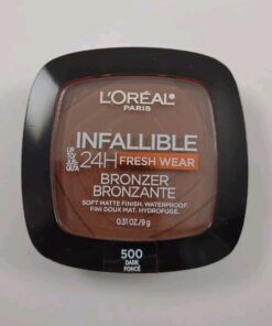 MAQUILLAJE L’OREAL (MAQUILLAJE BRONZER INFALLIBLE) (500 DARK FONCE-E9)