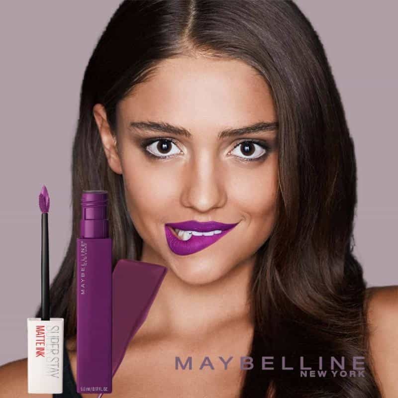 MAQUILLAJE MAYBELLINE (LABIAL LIQUIDO SUPER STAY MATTE INK) (40 BELIEVER) - Imagen 3