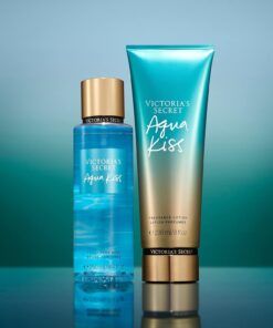 VICTORIA'S SECRET AQUA KISS (PROMOCION PAREJA-BODY Y CREMA)