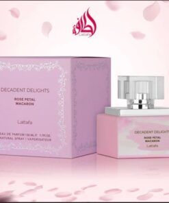 LATTAFA DECADENTS DELIGHTS ROSE PETAL MACARON MUJER 50 ML EDP