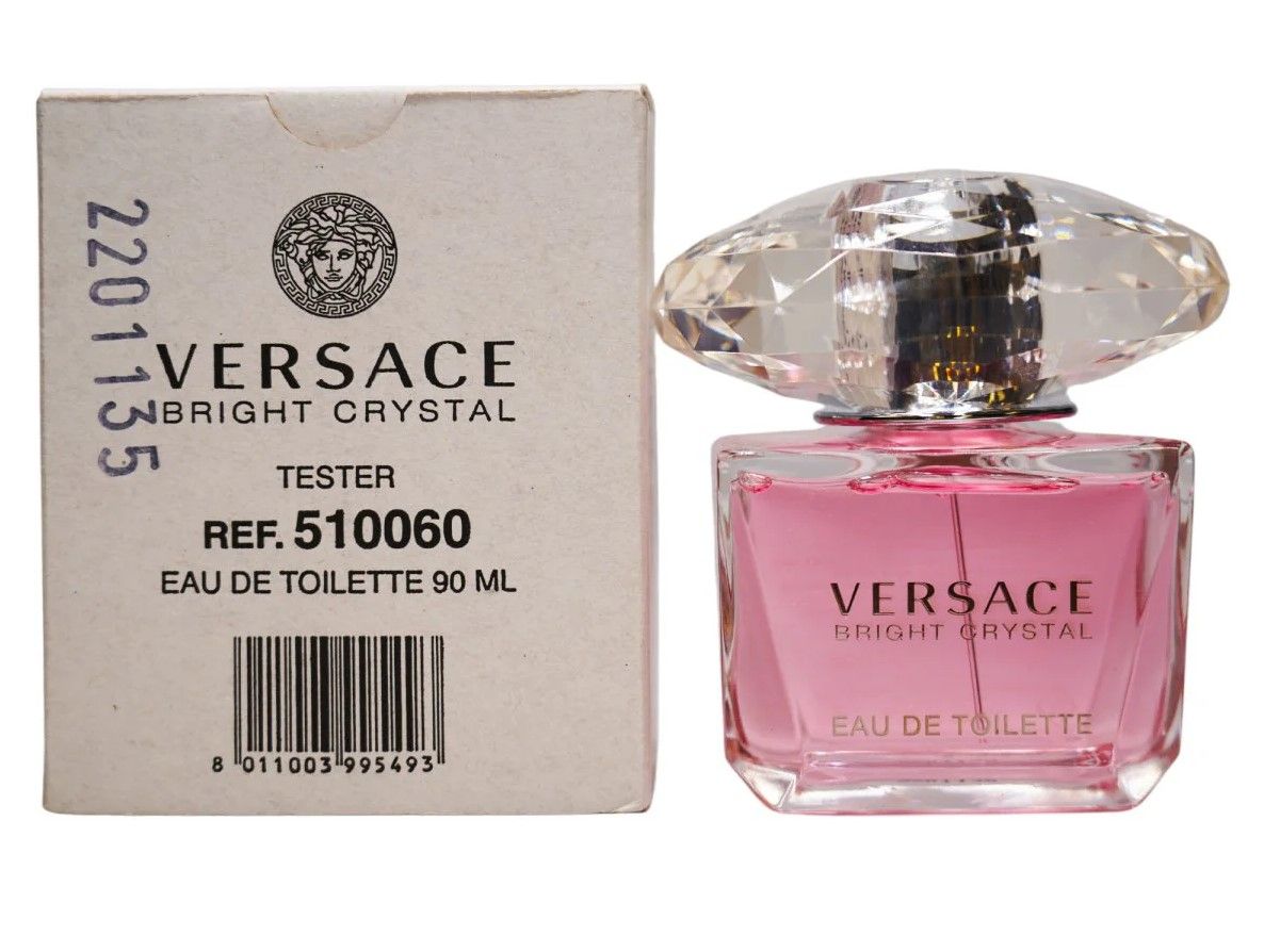 VERSACE BRIGHT CRYSTAL 90 ML EDT (TESTER CON TAPA)