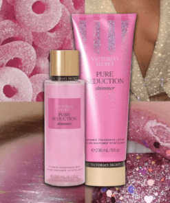 VICTORIA’S SECRET PURE SEDUCTION SHIMMER (PROMOCION PAREJA-BODY Y CREMA)