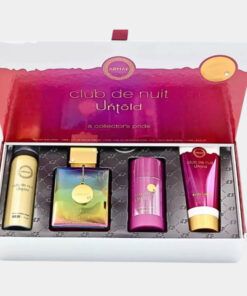 ESTUCHE ARMAF CLUB DE NUIT UNTOLD UNISEX EDP (4 PIEZAS)
