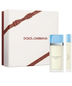 ESTUCHE DOLCE GABBANA LIGHT BLUE MUJER (2 PIEZAS TRAVEL)