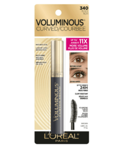 MAQUILLAJE L’OREAL (MASCARA PARA PESTANAS) (VOLUMINOUS CURVED BRUSH BLACK 340)