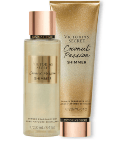 VICTORIA’S SECRET COCONUT PASSION SHIMMER (PROMOCION PAREJA-BODY Y CREMA)