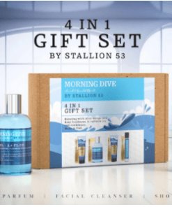 ESTUCHE EMPER STALLION MORNING DIVE UNISEX EDP (4 PIEZAS)