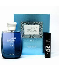 ESTUCHE RASASI HAWAS ICE HOMBRE EDP (2 PIEZAS)